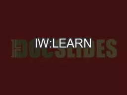 IW:LEARN