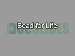 Bead for Life