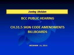 BCC PUBLIC HEARING