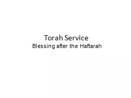 Torah Service