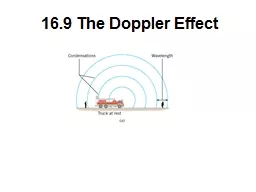 16.9 The Doppler Effect