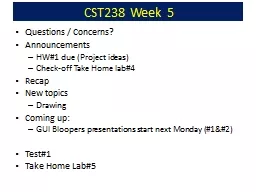 CST238 Week