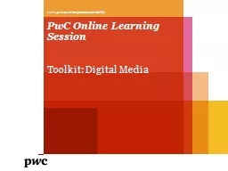 PwC Online Learning Session