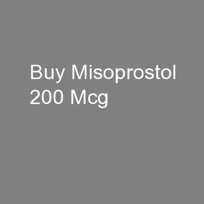 Buy Misoprostol 200 Mcg