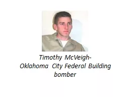 Timothy McVeigh-