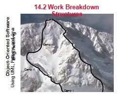 14.2 Work Breakdown Structures