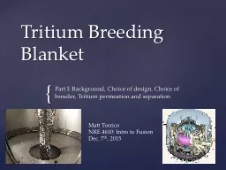 Tritium Breeding