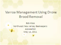 Varroa Management