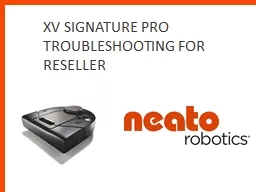 XV Signature Pro Troubleshooting for Reseller