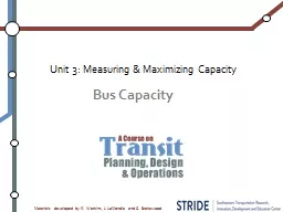 Bus Capacity