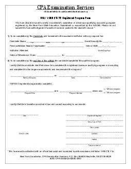 This form should be used to certify a candidates completion of a licensure qualifying