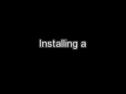 Installing a