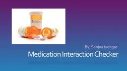 Medication Interaction Checker