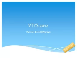 VTYS 2012