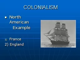 COLONIALISM