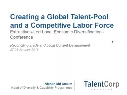 Creating a Global Talent-Pool
