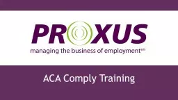 ACA Comply Training