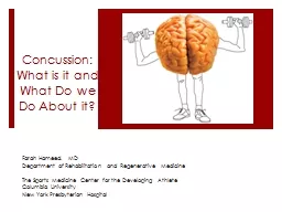 Concussion: What is it and What Do we Do About it?