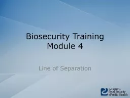 Biosecurity Training
