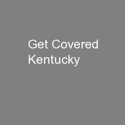 Get Covered Kentucky