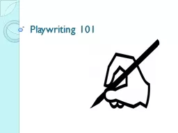 Playwriting 101