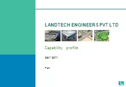 LANDTECH ENGINEERS PVT LTD