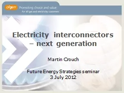 Electricity interconnectors – next generation