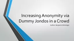 Increasing Anonymity via Dummy