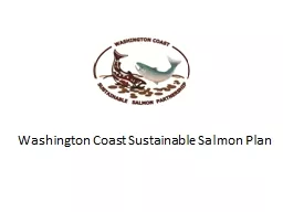 Washington Coast Sustainable Salmon Plan
