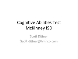 Cognitive Abilities Test