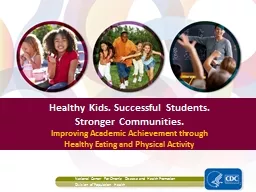 Healthy Kids. Successful Students.