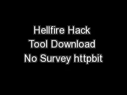 Hellfire Hack Tool Download No Survey httpbit