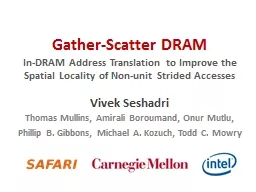 Gather-Scatter DRAM