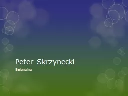 Peter Skrzynecki