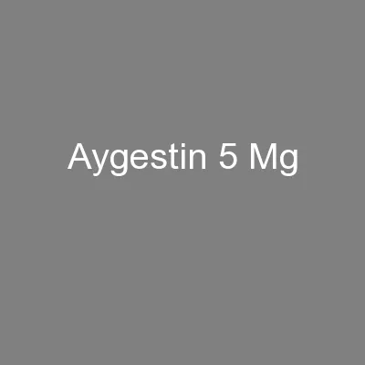 Aygestin 5 Mg