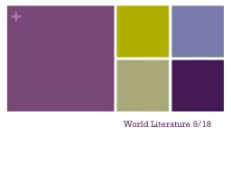 World Literature 9