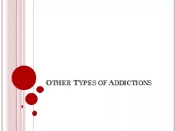 Other Types of Addictions