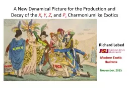 A New Dynamical Picture for the Production and Decay of the