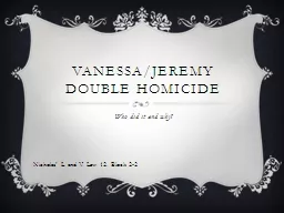 Vanessa/Jeremy