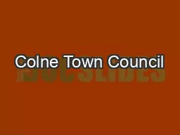 Colne Town Council