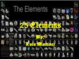 25 Elements