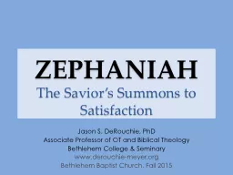 ZEPHANIAH