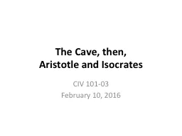 The Cave, then,