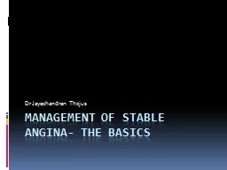 MANAGEMENT OF Stable