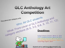 GLC Anthology Art Competition