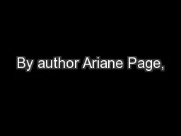 By author Ariane Page,
