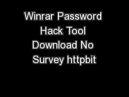 Winrar Password Hack Tool Download No Survey httpbit