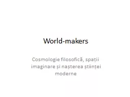 World-makers