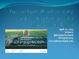 Tips and pitfalls when using social media platforms for tea