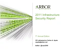 2011 Infrastructure Security Report